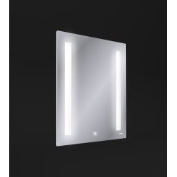(LU-LED020*60-b-Os) Зеркало: LED 020 base 60*80, с подсветкой, Сорт1 Cersanit