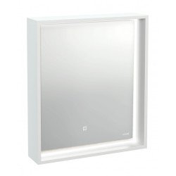 (LU-LOU60-Os) Зеркало: LOUNA 60, с подсветкой, белый, Сорт1 Cersanit