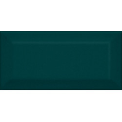 Клемансо Плитка настенная зелёный тёмный грань 16059 7,4х15 Kerama Marazzi