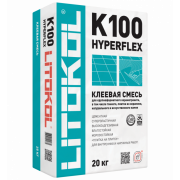 HYPERFLEX K100 клеевая смесь серая 20kg Litokol
