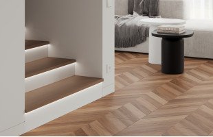 Wood canarium chevron m