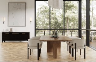 Wood royal almond chevron m