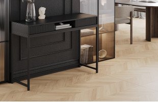 Wood royal almond chevron