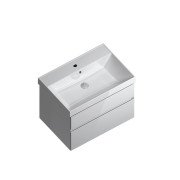 Тумба CUBO подвесная с ящиками 70, белая глянцевая Kerama Marazzi
