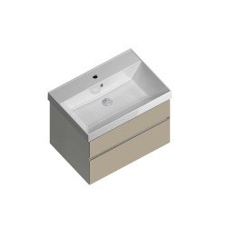 Тумба CUBO подвесная с ящиками 70, лимо матовая Kerama Marazzi