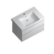 Тумба CUBO подвесная с ящиками 80, белая глянцевая Kerama Marazzi