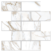 Marble Trend Мозаика K-1001/MR/m13/30,7x30,7 Calacatta Kerranova