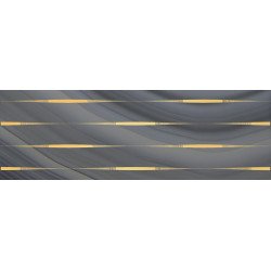 Agat Lines Декор серый 20х60 Laparet