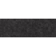 Alabama Плитка настенная чёрный мозаика 60021 20х60 Laparet