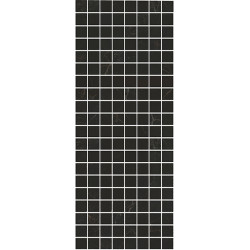 Алькала Декор черный мозаичный MM7204 20х50 Kerama Marazzi