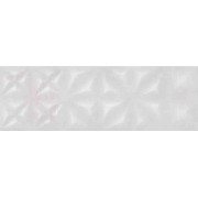 Apeks Плитка настенная рельеф светло-серый  (ASU522D) 25x75 Cersanit