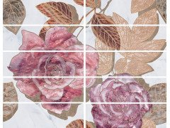 Argos flowers Бордюр 7,5х25 Ceramica Classic