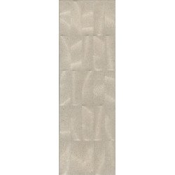 Безана Плитка настенная бежевая структура обрезной 12153R 25х75