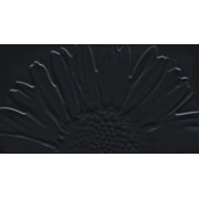 Colour Black Декор Sunflower 59,3х32,7 Tubadzin