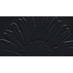 Colour Black Декор Sunflower 59,3х32,7 Tubadzin