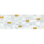 Eden Декор мозаичный светло-голубой золото MM60156 20х60