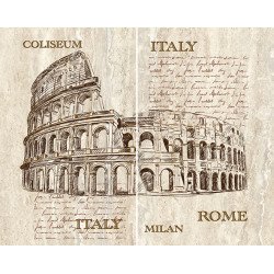 Efes coliseum Панно из 2-х плиток 50x40 Ceramica Classic