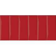 Evolution облицовочная плитка  рельеф кирпичи красный (EVG413) 20x44 Cersanit