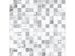 Extra Мозаика серый+белый 30х30 Laparet