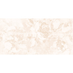 Fresco Плитка настенная декорированная рельеф цветы светло-бежевый  (FRL302D) 29,8x59,8 Cersanit