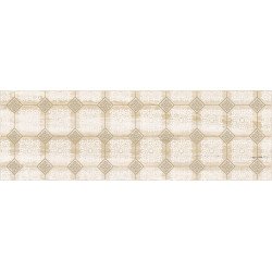 Glossy Декор бежевый 20х60 Laparet