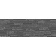 Гренель Плитка настенная серый темный структура обрезной 13055R 30х89,5 Kerama Marazzi