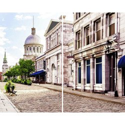 Marche Панно стекло из 2-х плиток 50х40 Ceramica Classic