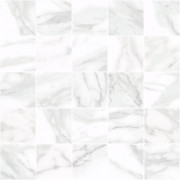 Olimpus Декор мозаичный белый MM34037 25х25 Laparet