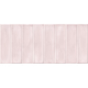 Pudra облицовочная плитка кирпич рельеф розовый (PDG074D) 20x44 Cersanit