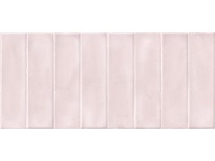 Pudra облицовочная плитка кирпич рельеф розовый (PDG074D) 20x44 Cersanit