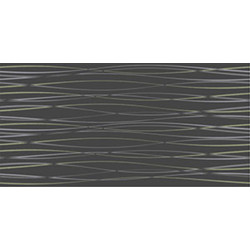 Релакс Плитка настенная черный 10-11-04-605 25х50 Нефрит