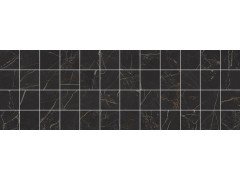 Royal Декор мозаичный чёрный MM60074 20х60 Laparet