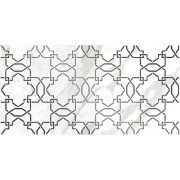 Royal Stone Вставка белая узор 16015 29,8х59,8