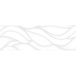 Sigma Плитка настенная белый рельеф 17-10-00-463 20х60 Laparet