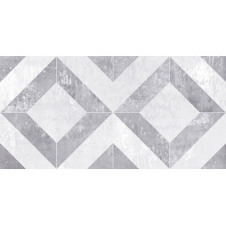 Troffi Плитка настенная серый узор 08-01-06-1339 20х40 Laparet
