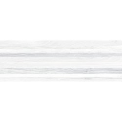 Zen Плитка настенная полоски белый 60038 20х60 Laparet