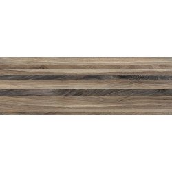Zen Плитка настенная полоски коричневый 60030 20х60