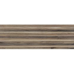 Zen Плитка настенная полоски коричневый 60030 20х60