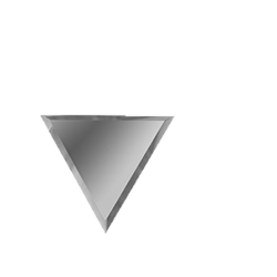 Зеркальная серебряная плитка ПОЛУРОМБ внутренний РЗС1-01(вн) 20х17 ДСТ