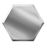 Зеркальная серебряная плитка СОТА СОЗС1 20х17,3 ДСТ
