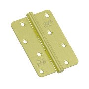 Для межкомнатных дверей петли HMS-2-4B 100*70*2,5 Uni SGold