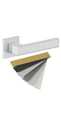Для межкомнатных дверей ручки AS-302 Chrome/7D
