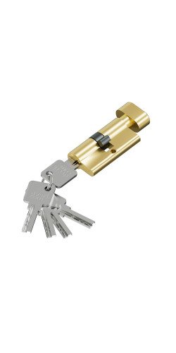Для межкомнатных дверей цилиндры FAB-6.3S 56(28/28) SGold