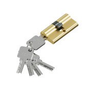 Для межкомнатных дверей цилиндры KAB-6.3S 56(28/28) SGold
