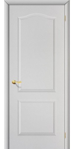 Специальные дверь строительные без отделки Классик Белый Грунт BRAVO