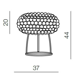 Настольная лампа Azzardo Acrylio table AZ1099