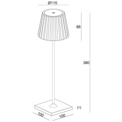 Настольная лампа Deko-Light Sheratan II Dim 346013