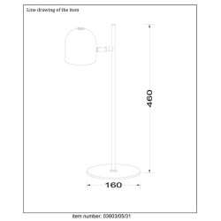 Настольная лампа Lucide Skanska 03603/05/31