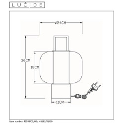 Настольная лампа Lucide Sofia 45583/01/30