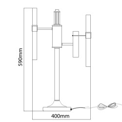 Настольная лампа MW-Light Альгеро 285031103